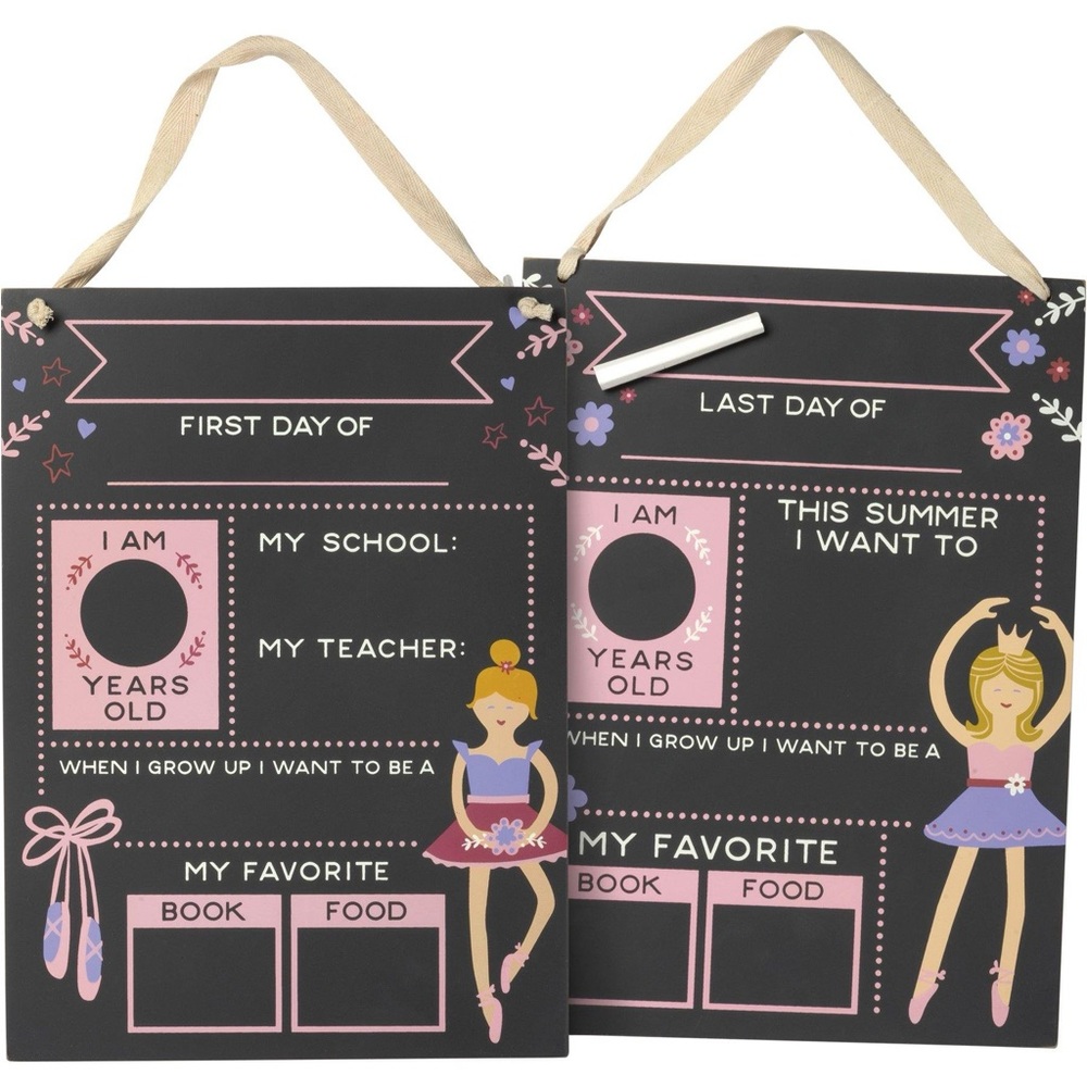 Twirl - Milestone Chalk Board